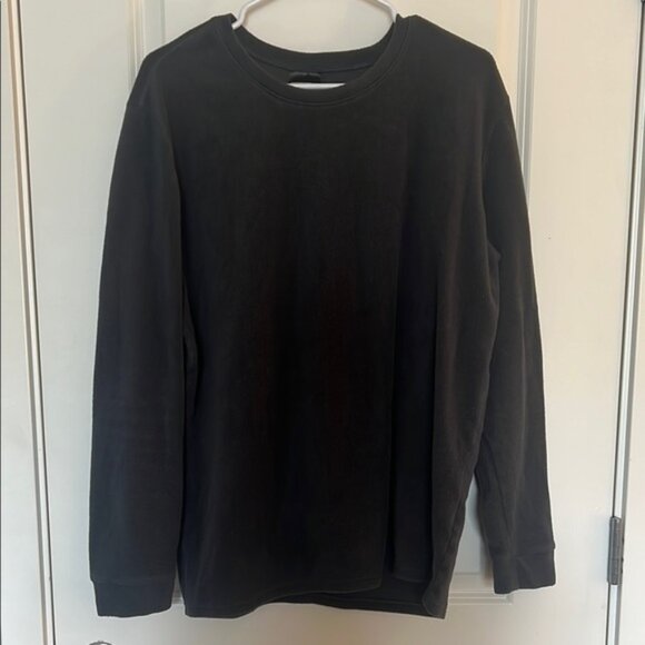 Men’s 32 Degree Grey Fleece Long Sleeve Shirt - Picture 1 of 7